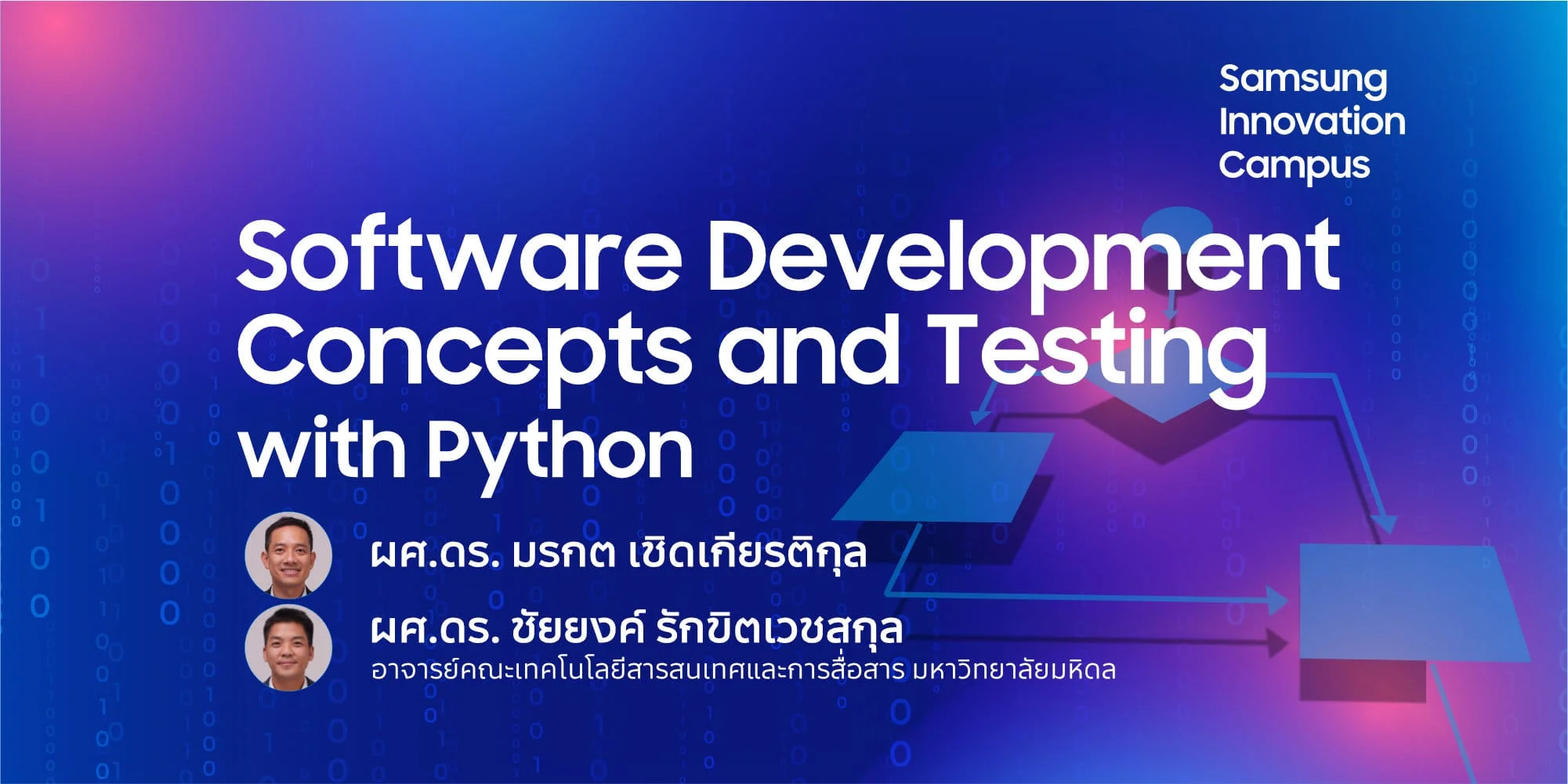 ภาพประกอบคอร์ส Software Development Concepts and Testing with Python